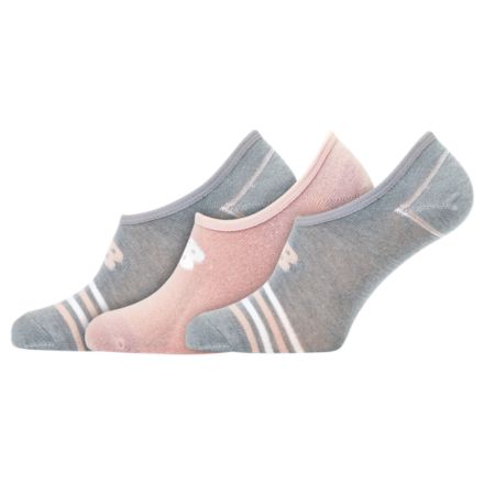 NB Unisex Ultra Low No Show Sock 3 Pair, LAS20043HGM