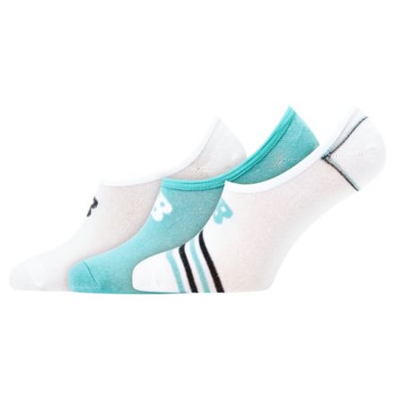 NB Unisex Ultra Low No Show Sock 3 Pair, LAS20043WT