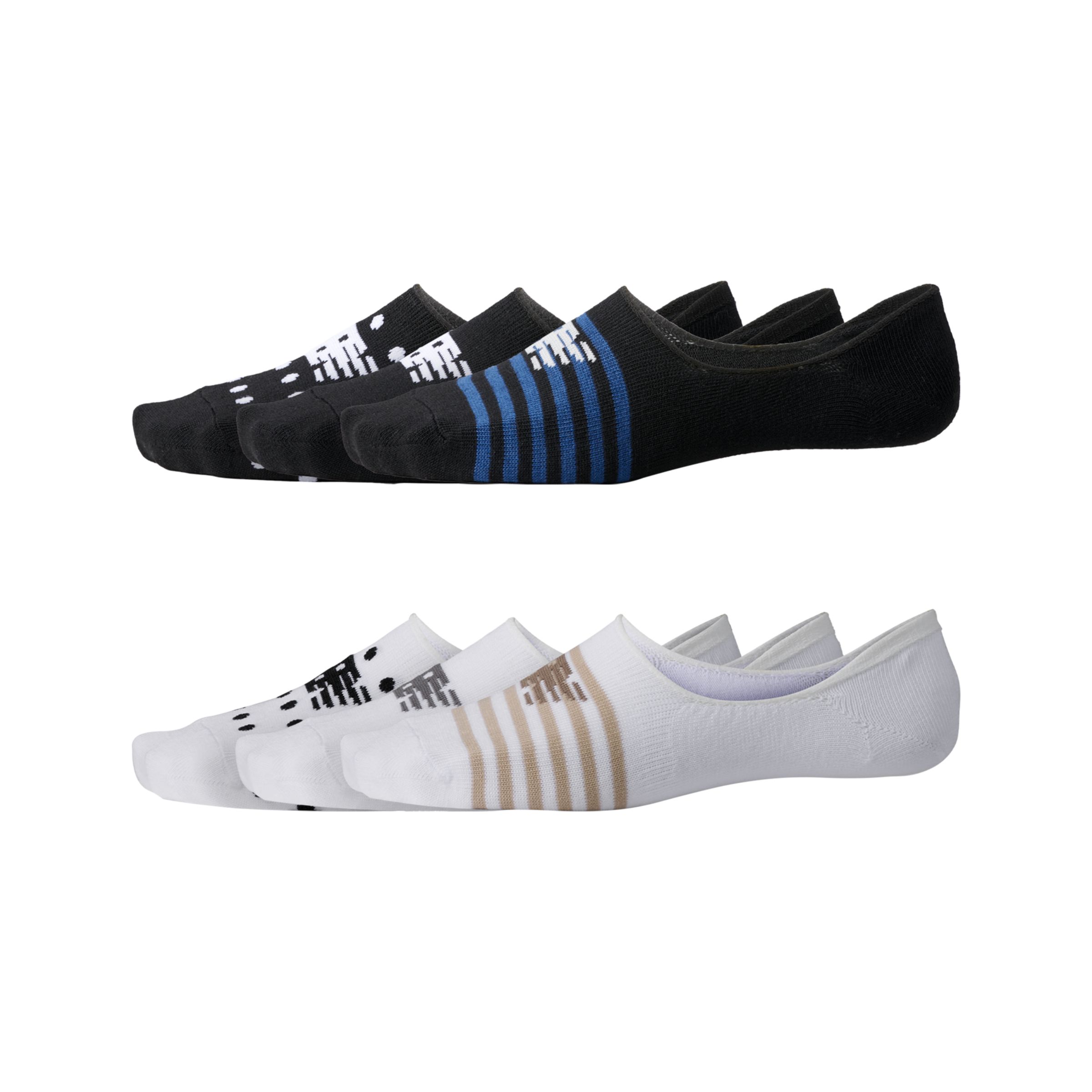 

New Balance Unisex Ultra Low No Show Socks 6 Pack Print / Pattern / Misc - Print / Pattern / Misc