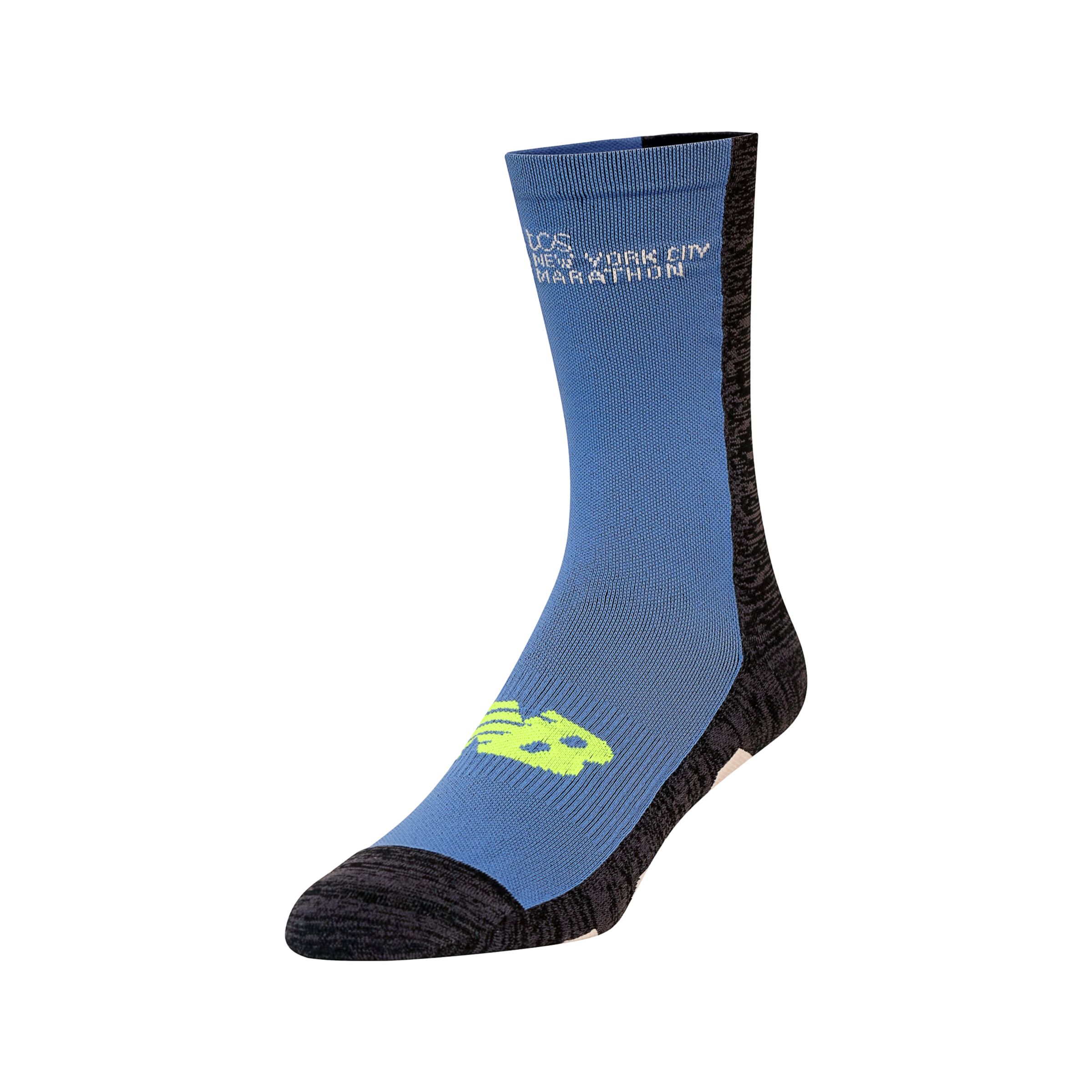 

New Balance Unisex NYC Marathon Crew Sock Blue - Blue