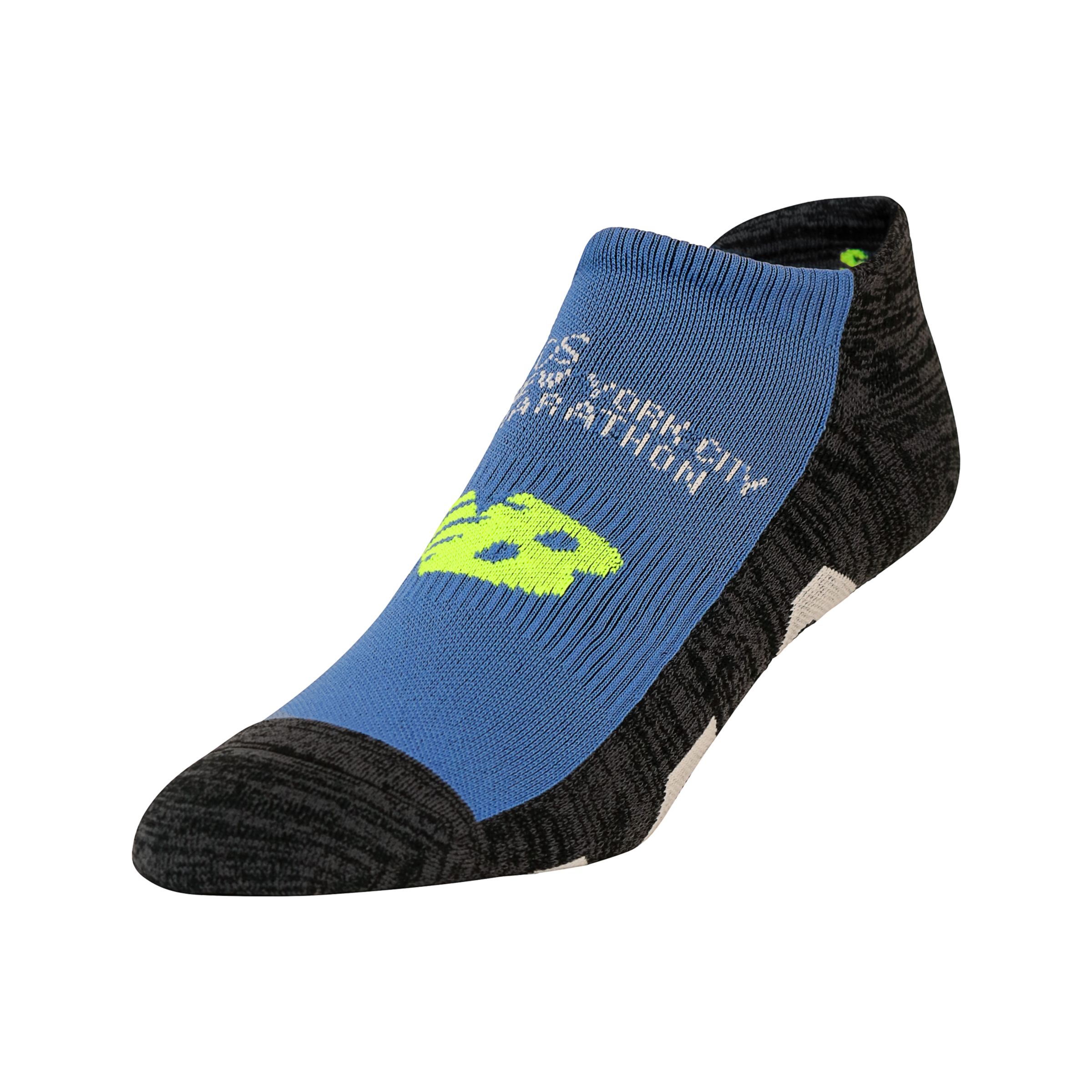 

New Balance Unisex NYC Marathon Ankle Sock Blue - Blue