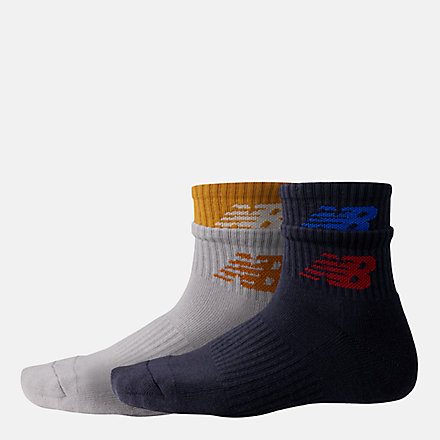 New Balance NB Athletics Playscape Ankle Layered Socks 2 Pack, LAS23032AS1 image number null