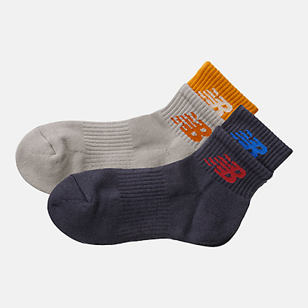 NB Athletics Playscape Ankle Layered Socks 2 Pack