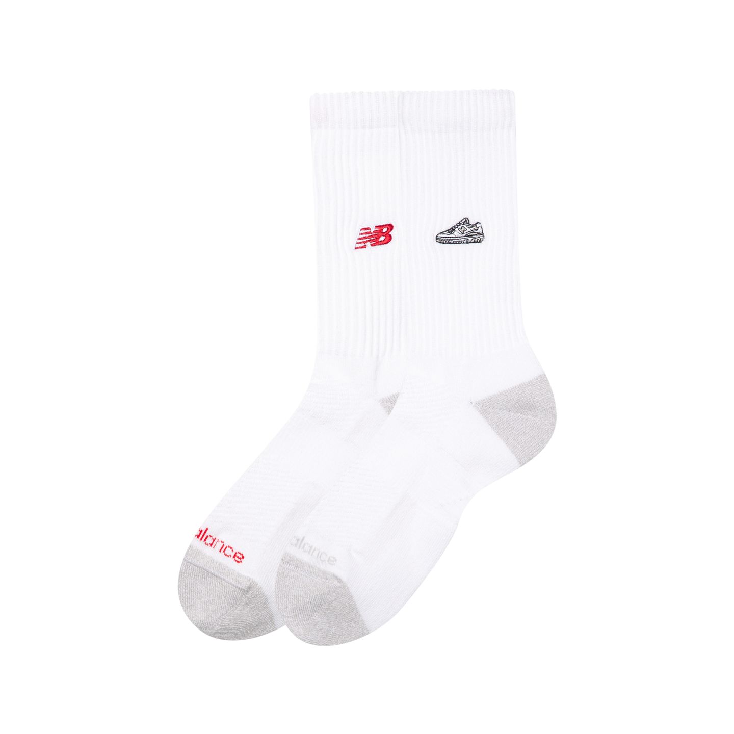Носки Active Premium для мужчин, средней высоты, 2 шт. — New Balance, цвет: Белый — фото 2
