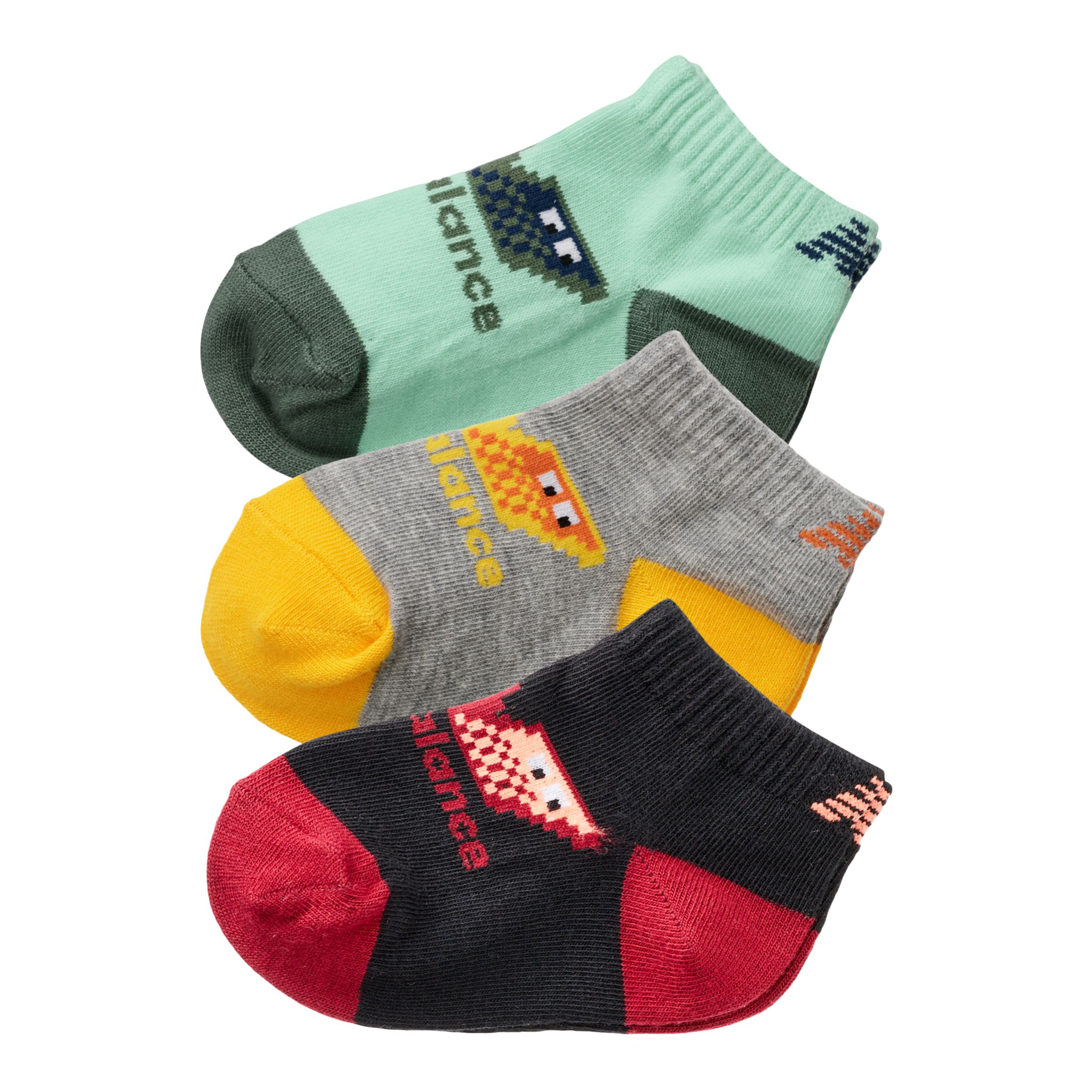 

New Balance Unisex Kids Relentless Low Cut Socks 3 Pack Print / Pattern / Misc - Print / Pattern / Misc