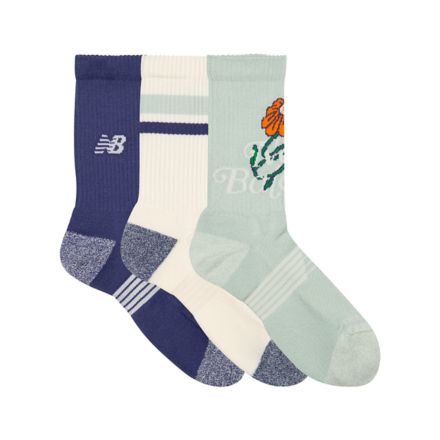 Active グラフィック クルー ソックス 3P