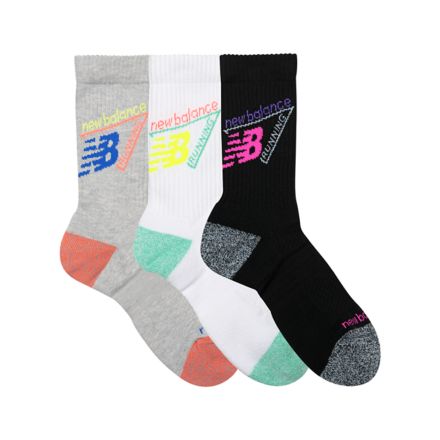 Active Graphic Crew Socks 3 Pack