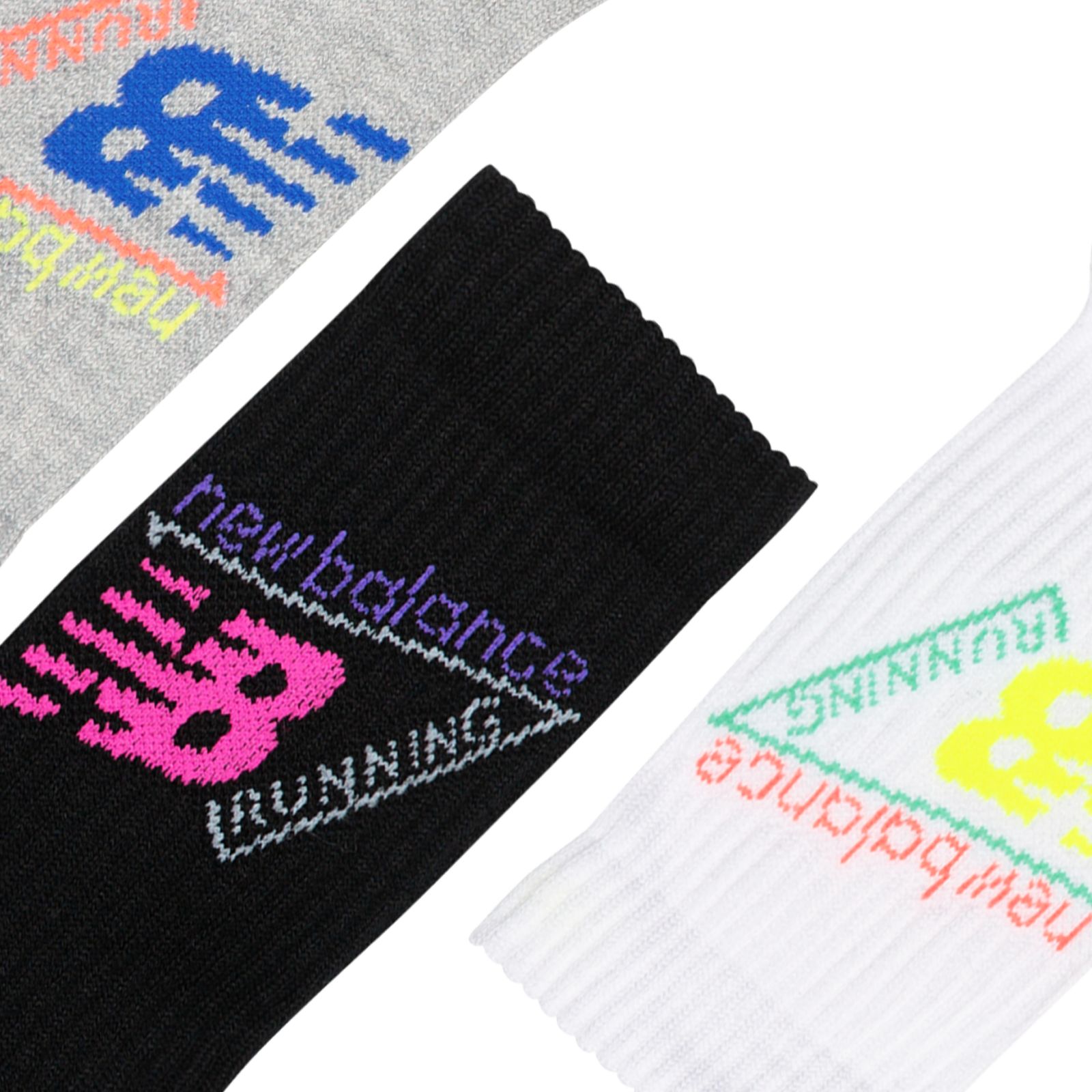 Мужские носки New Balance Active Graphic Crew, 3 пары — фото 4