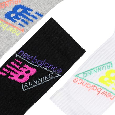 Active Graphic Crew Socks 3 Pack