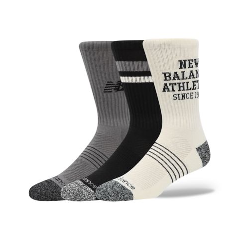 Мужские носки New Balance Active Graphic Crew Socks 3 Pack