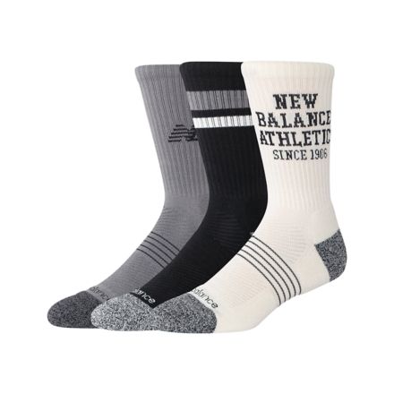 Active Graphic Crew Socks 3 Pack