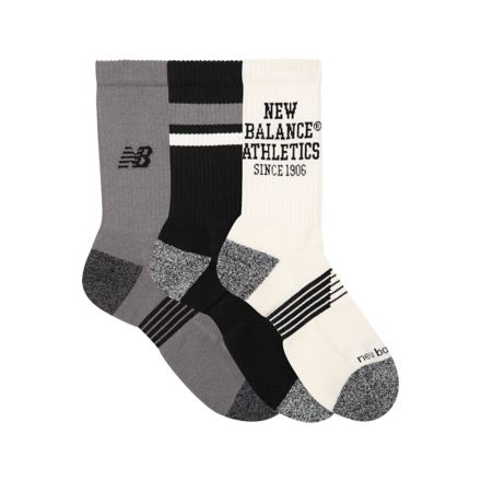 Active Graphic Crew Socks 3 Pack
