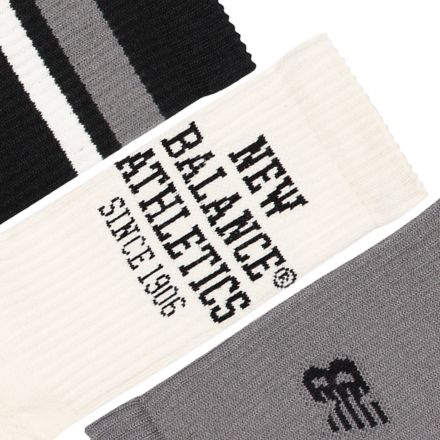 Active Graphic Crew Socks 3 Pack