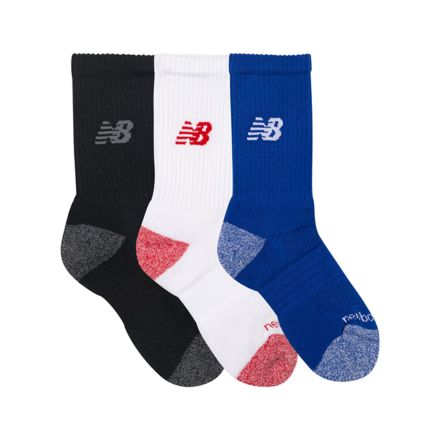 Youth Active Crew Socks 3 Pack