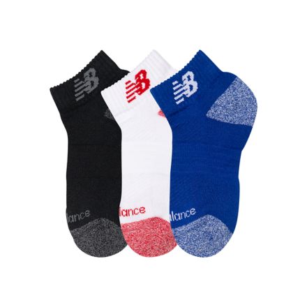 Youth Active Low Cut Socks 3 Pack, BLACK, LAS35128AS