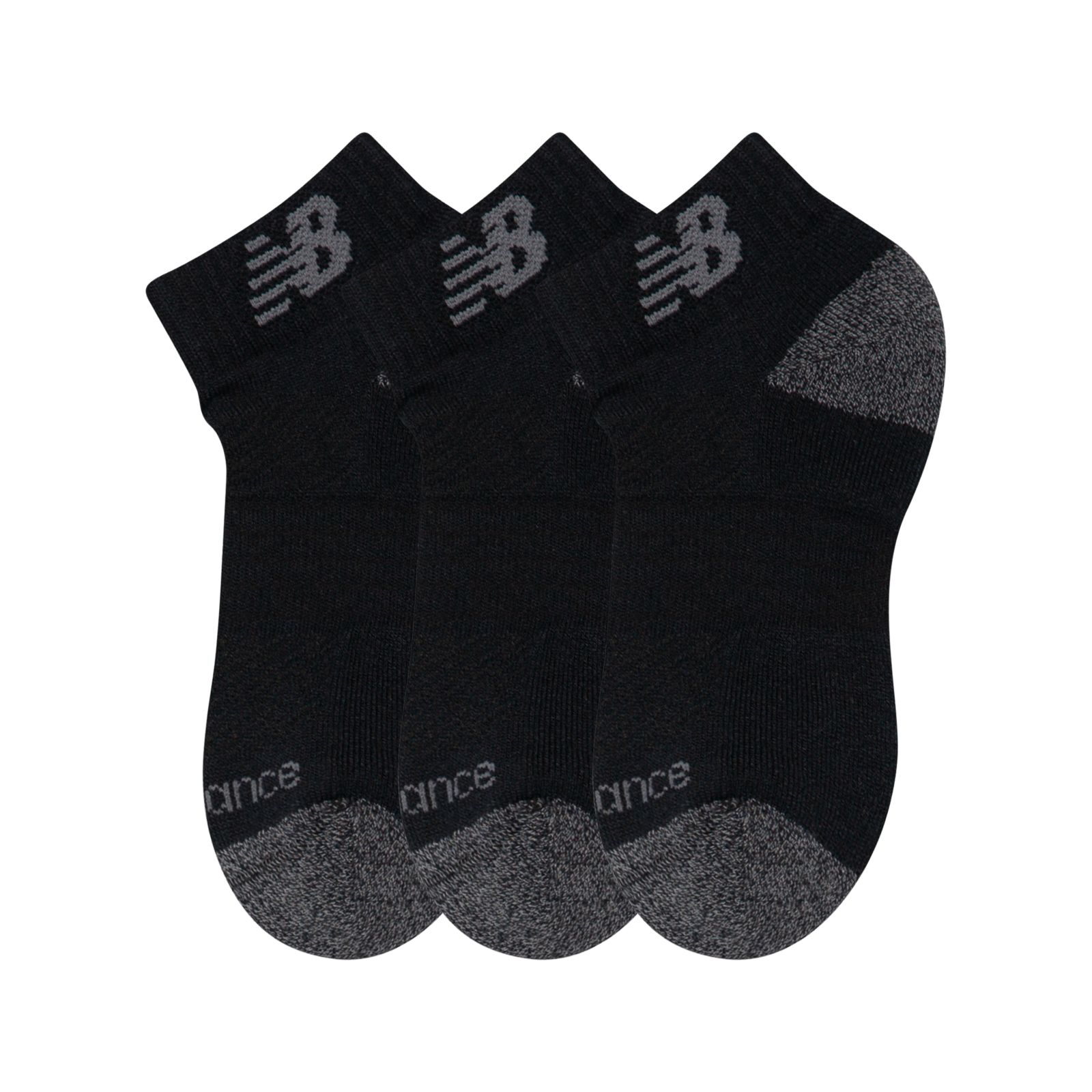 Детские носки New Balance Youth Active Low Cut Socks 3 Pack — фото 2