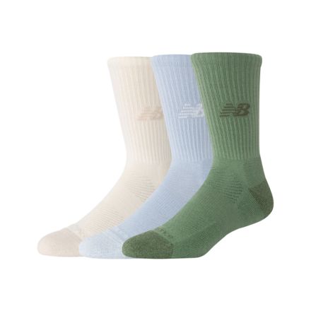 Active Crew Socks 3 Pack, WHITE, LAS35203AAR