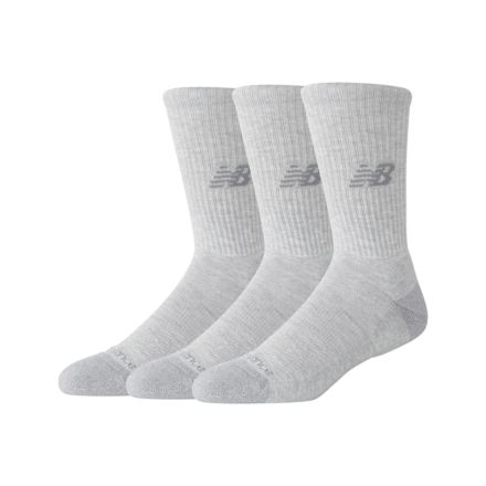 Active Crew Socks 3 Pack, WHITE, LAS35203AGT