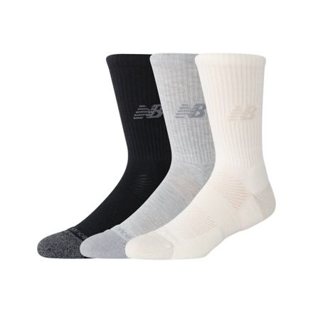 Active Crew Socks 3 Pack, ASSORTED COLORS, LAS35203AS1