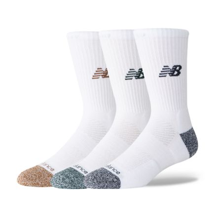 Active Crew Socks 3 Pack, BLACK, LAS35203AS9