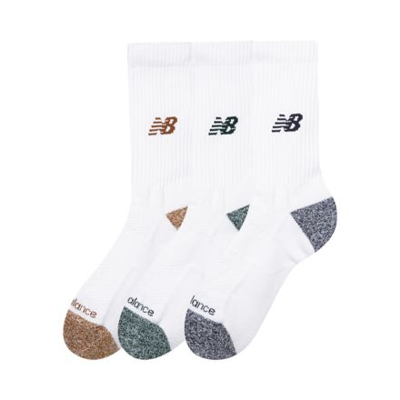 Active Crew Socks 3 Pack, BLACK, LAS35203AS9