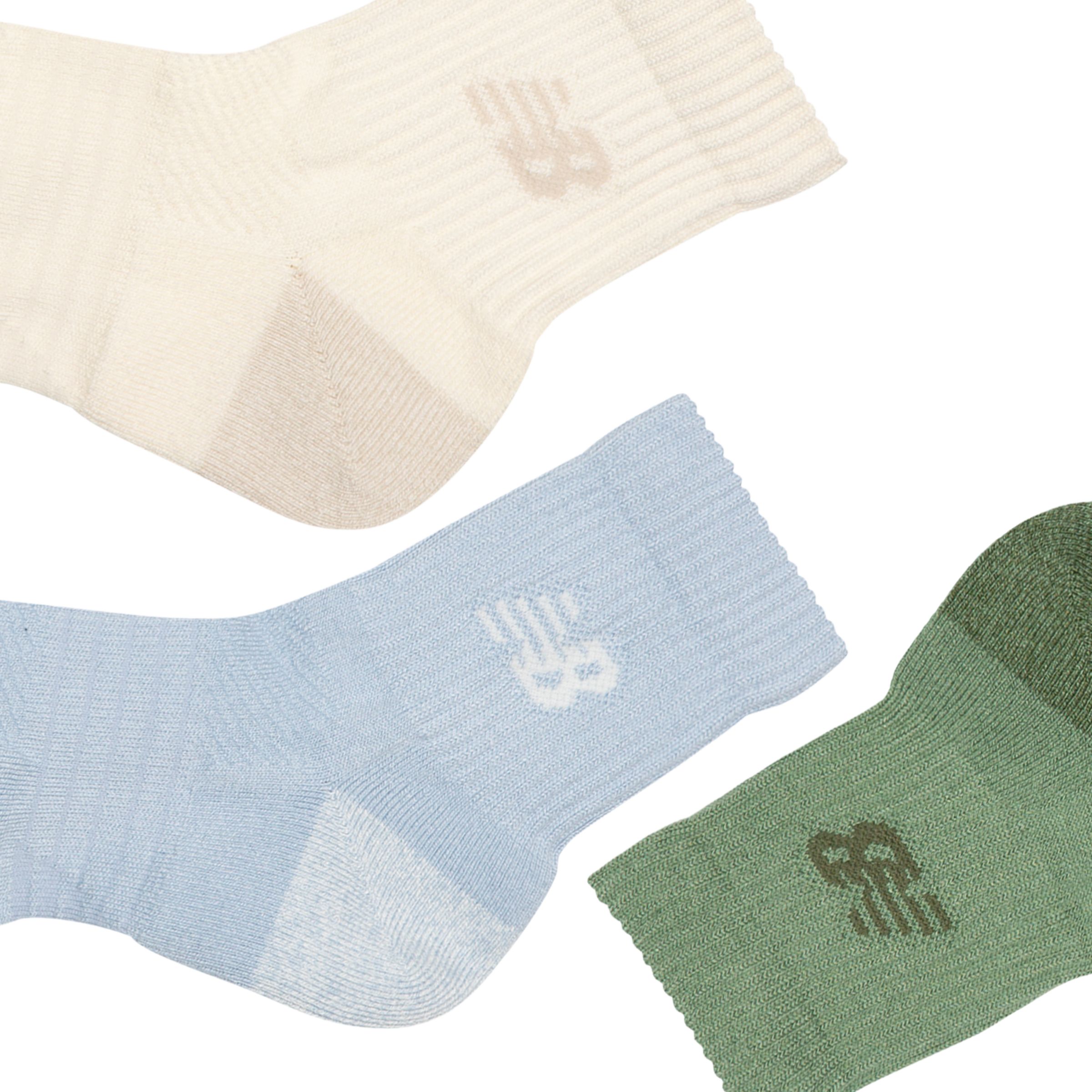 Active QTR Socks 3 Pack