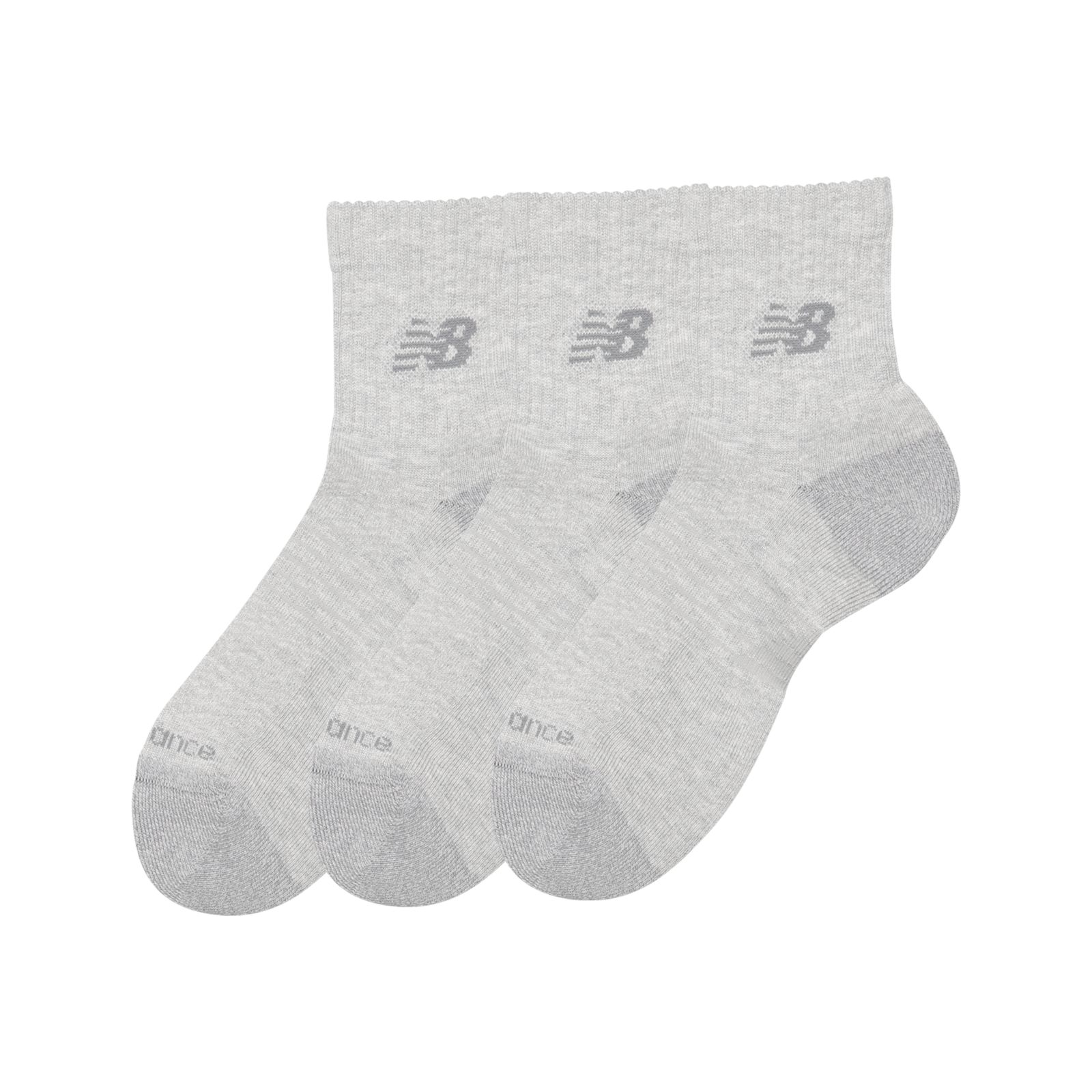 Мужские носки New Balance Active QTR Socks 3 Pack — фото 2