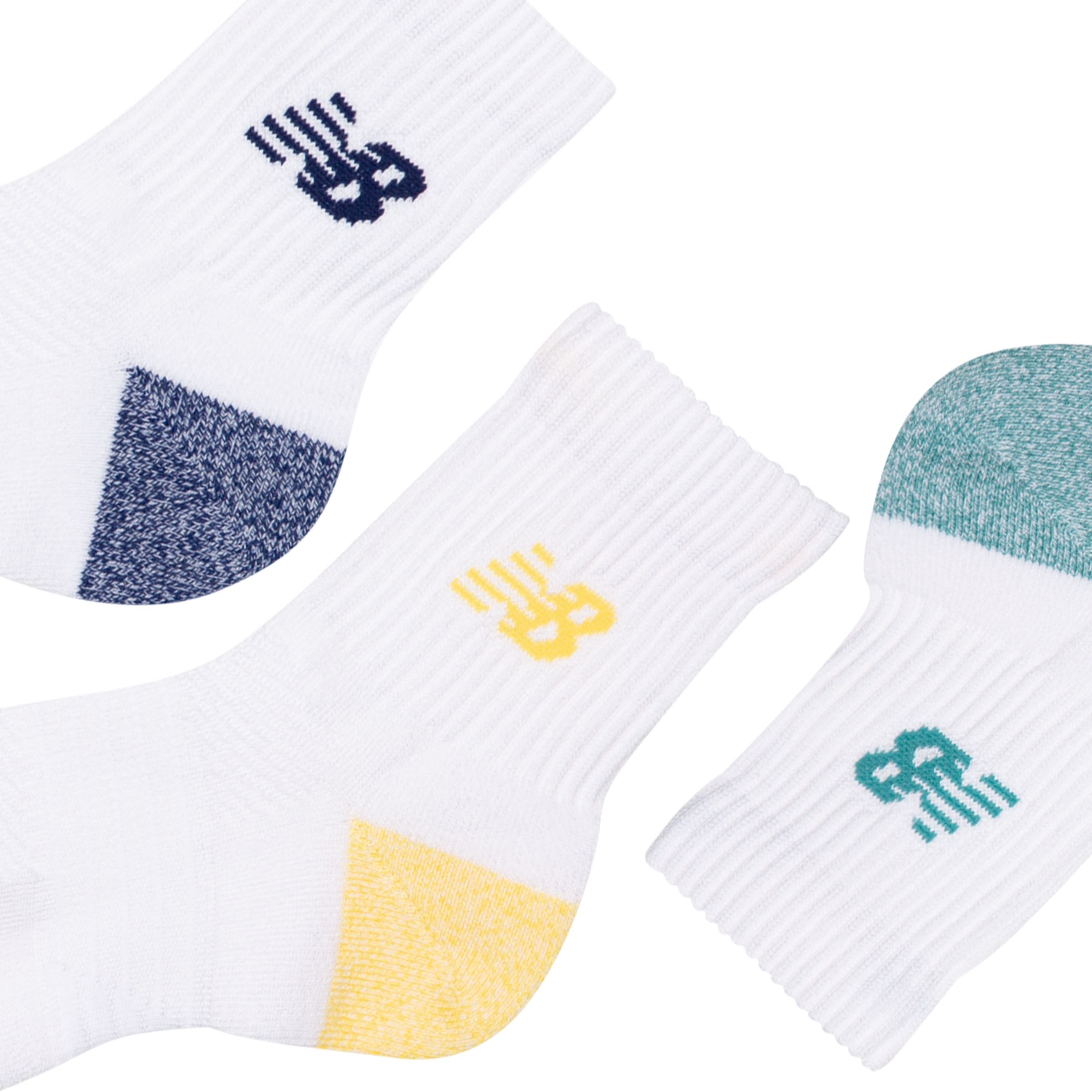 Active QTR Socks 3 Pack