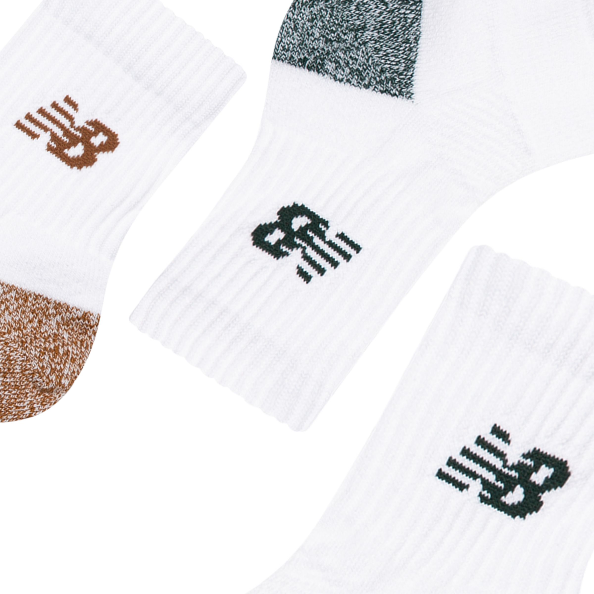 New Balance Active QTR Socks 3 Pack, LAS35204AS9