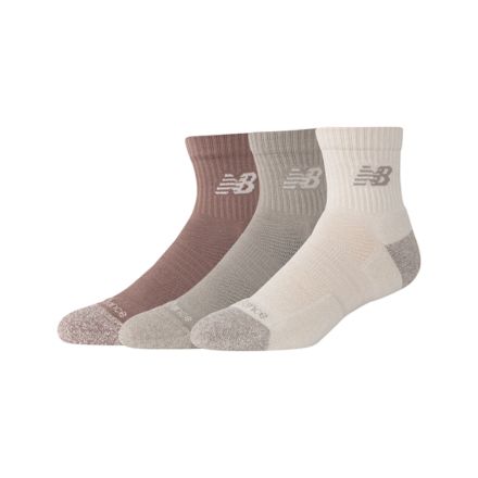 Active Quarter Socks 3 Pack, ASSORTED COLORS, LAS35204AS