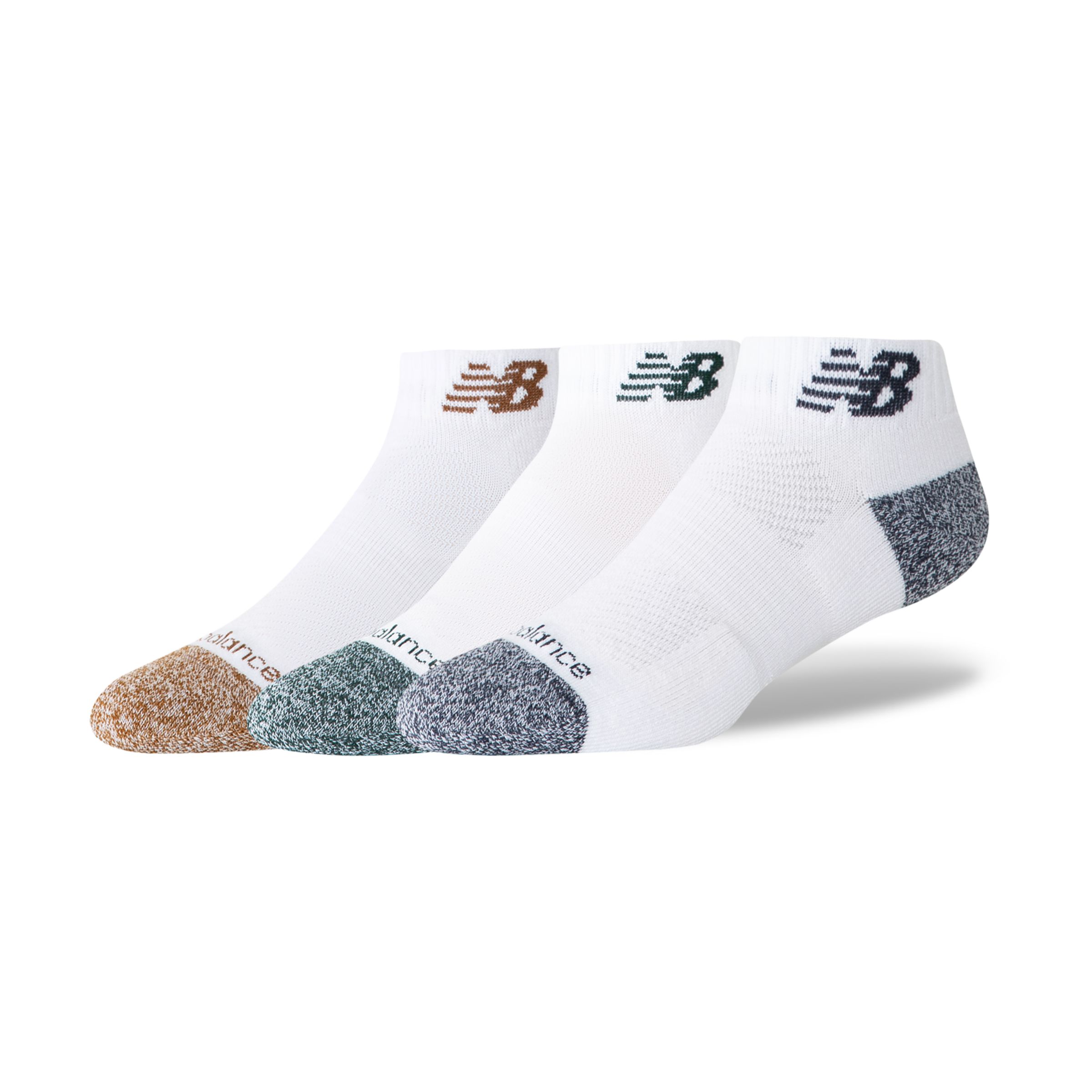 New Balance Active Low Cut Socks 3 Pack, LAS35205AS9