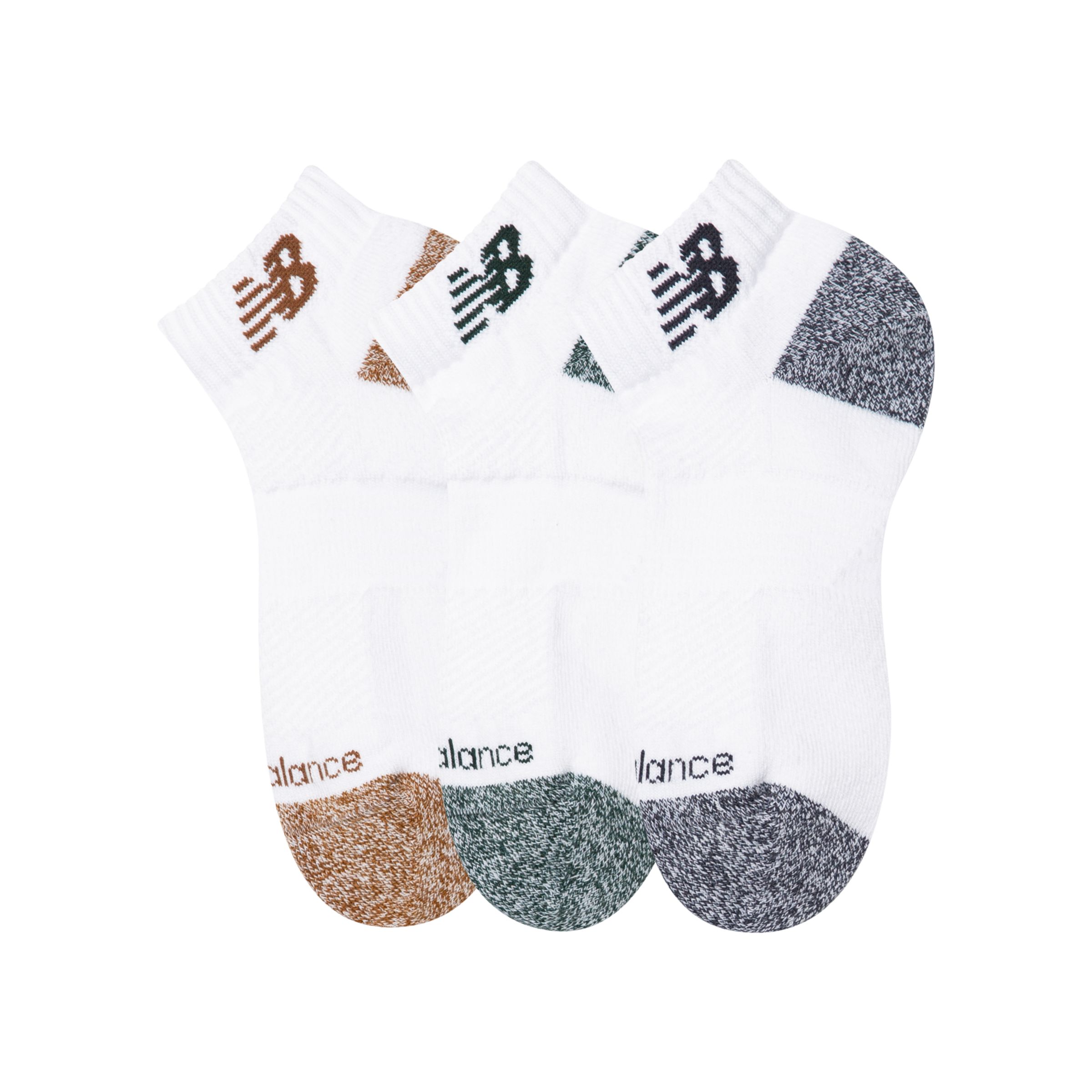 New Balance Active Low Cut Socks 3 Pack, LAS35205AS9