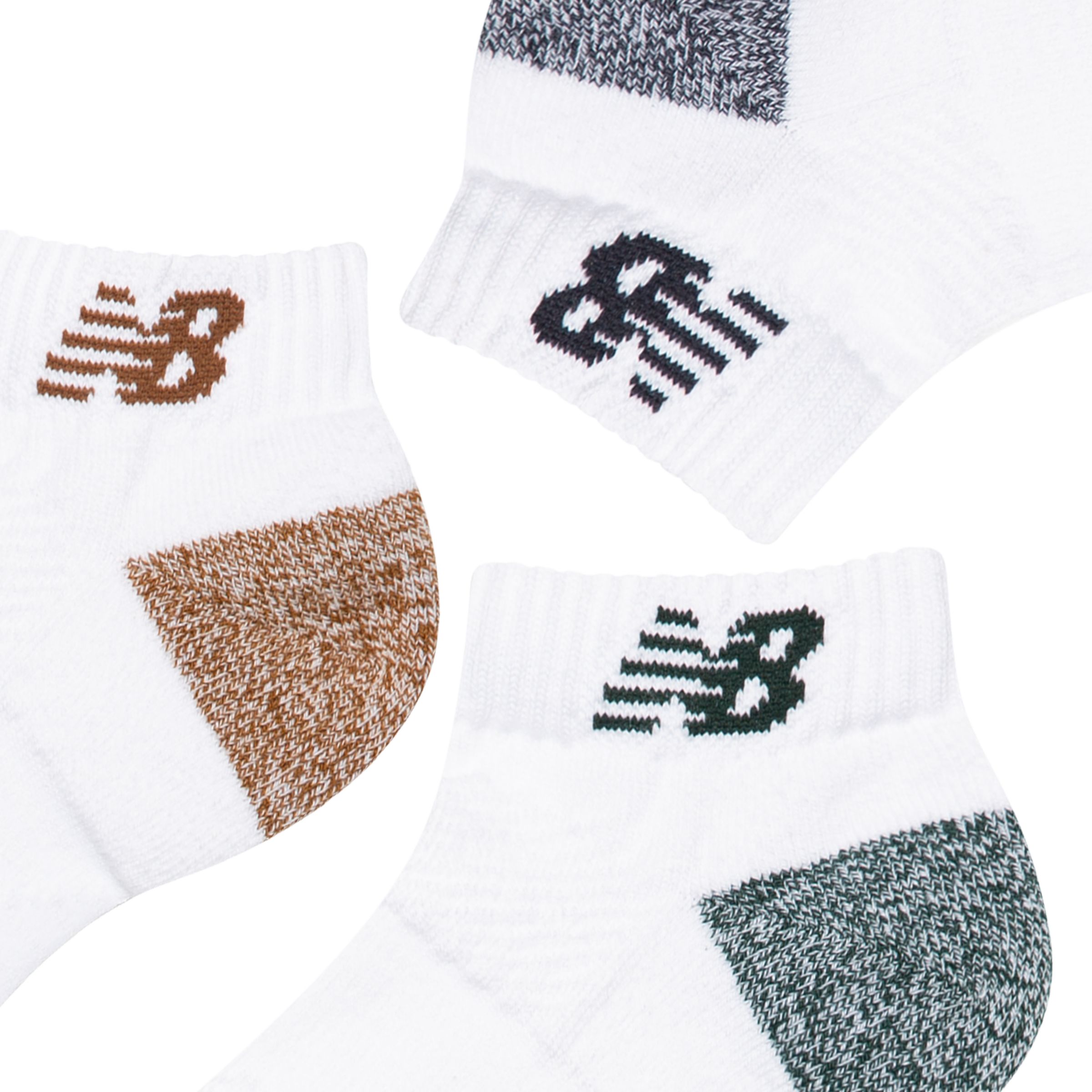 New Balance Active Low Cut Socks 3 Pack, LAS35205AS9
