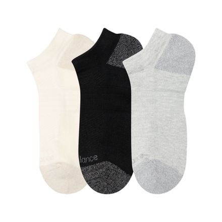 Active No Show Socks 3 Pack