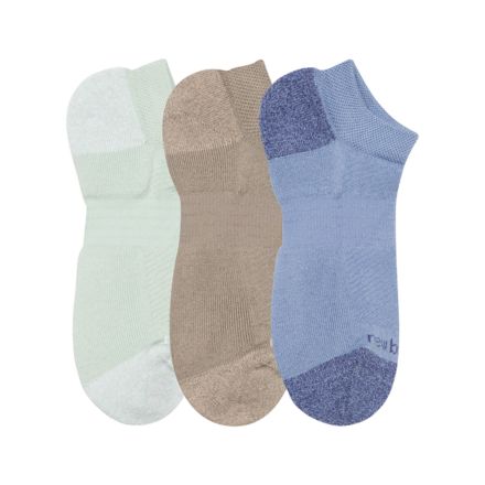 Active  No Show Socks 3 Pack