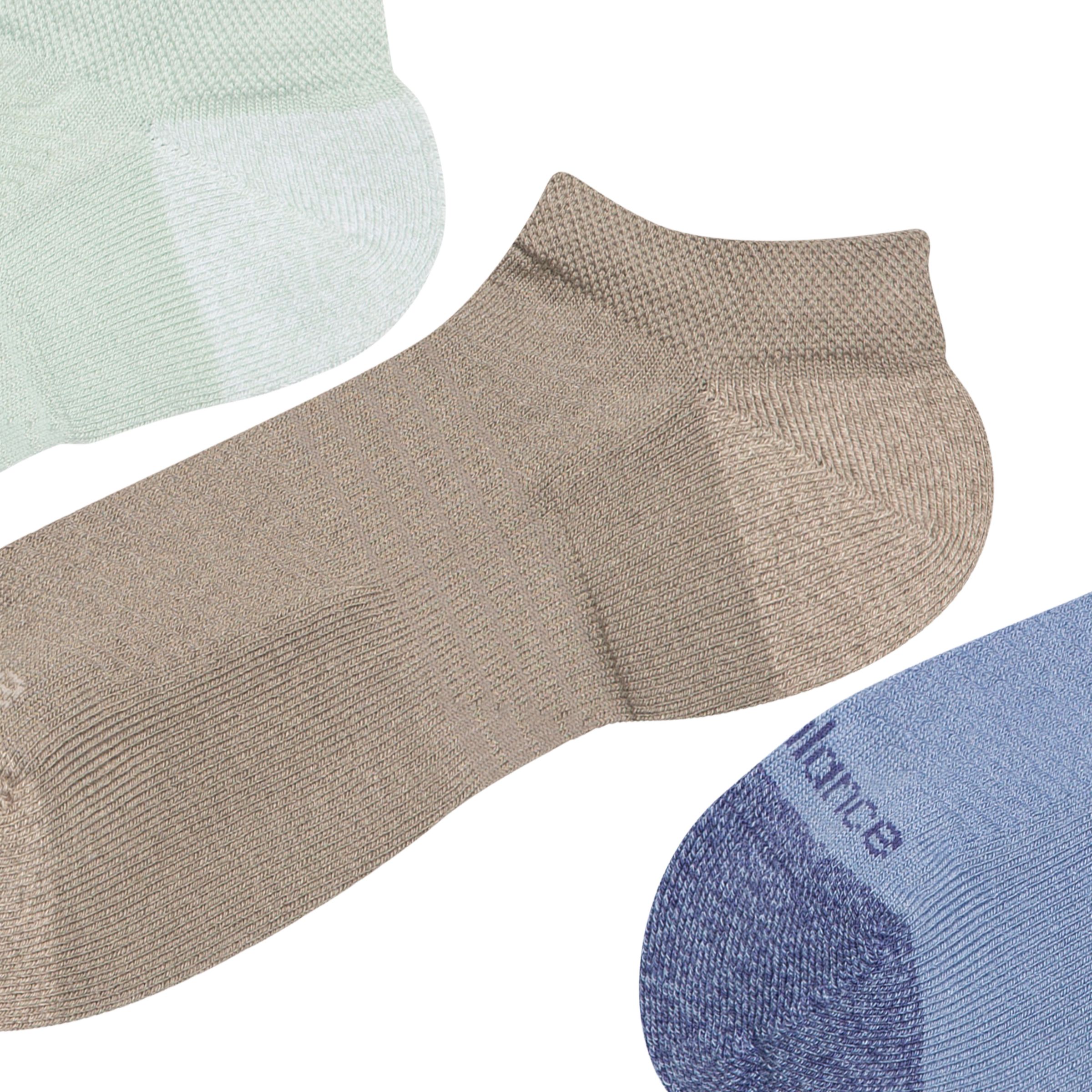 Active  No Show Socks 3 Pack