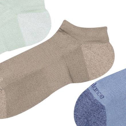 Active  No Show Socks 3 Pack