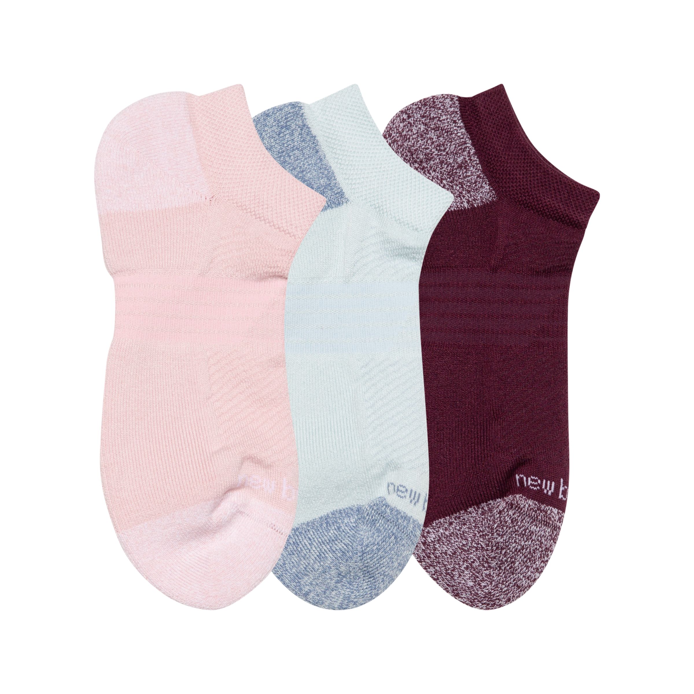 Active  No Show Socks 3 Pack