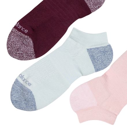 Active  No Show Socks 3 Pack