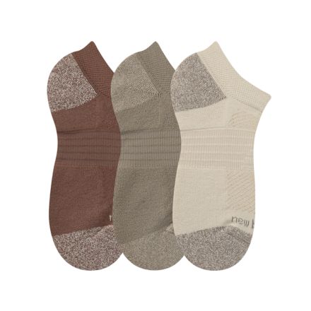 Active  No Show Socks 3 Pack