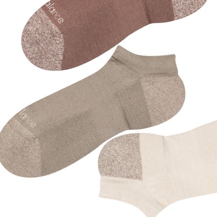 Active  No Show Socks 3 Pack