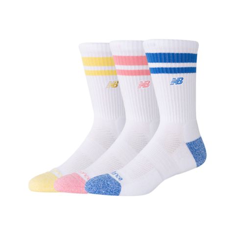 Мужские носки New Balance Active Premium Stripe Crew Socks 3 Pack