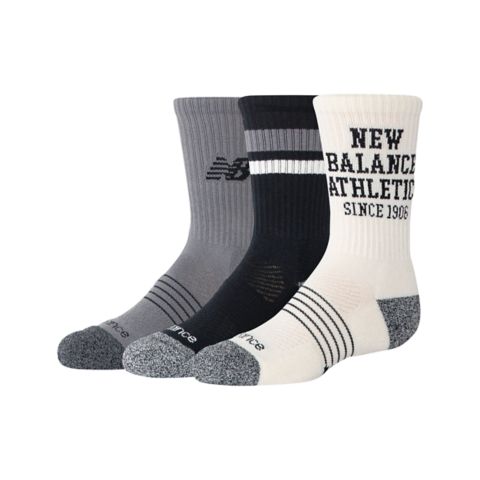 Детские аксессуары New Balance Youth Lifestyle Graphic Crew 3 Pack