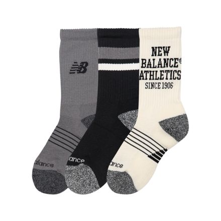 Youth Active Graphic Crew Socks 3 Pack