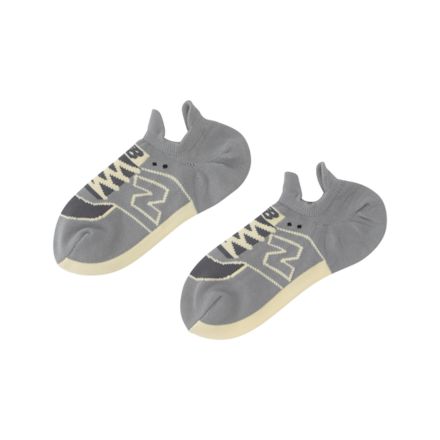 スニーカー柄ソックス, SLATE GREY, LAS35700YST