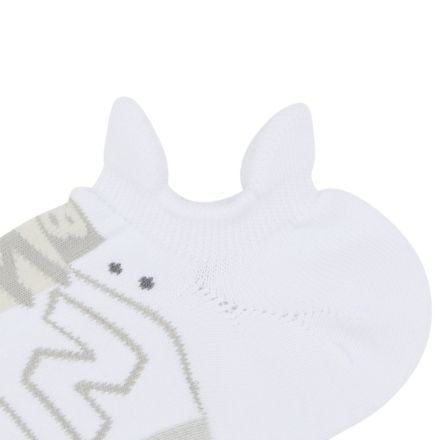 スニーカー柄パイルソックス