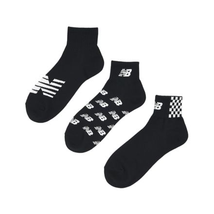 Mid Length Socks 3Pack