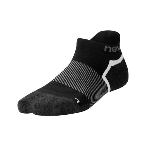 New Balance Unisex Compression No Show 1 Pair In Black