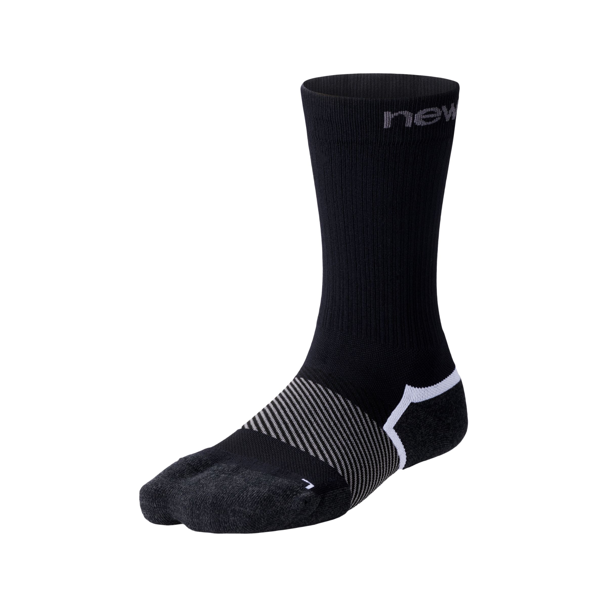 New Balance Unisex Compression Crew 1 Pair In Black