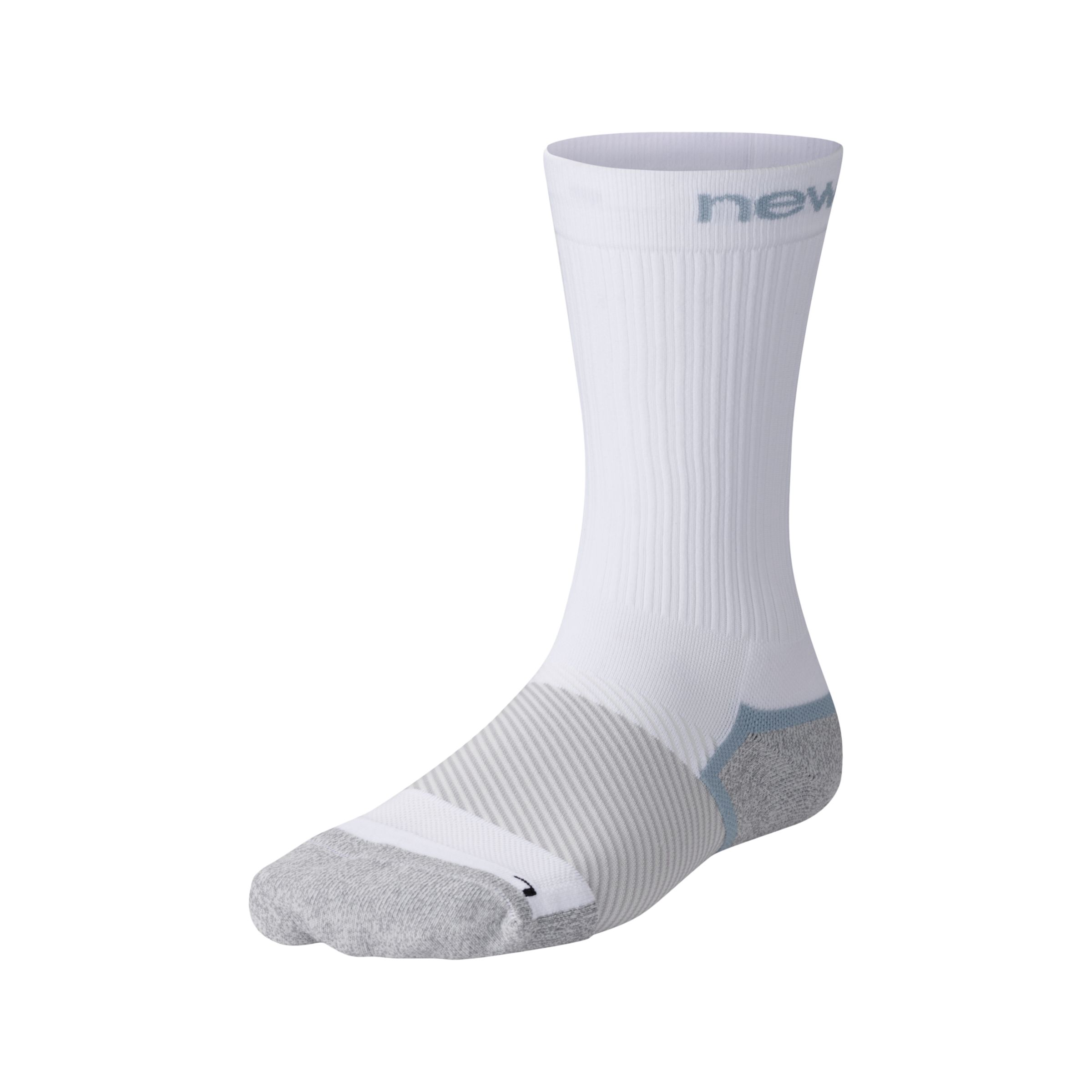 New Balance Unisex Compression Crew 1 Pair In White